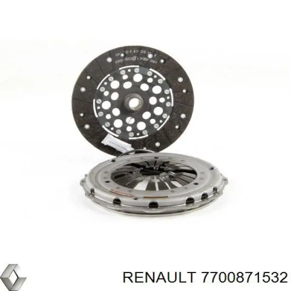 Пелюстковий кошик зчеплення Renault (RVI) 7700871532 ціна, від 181.35 USD