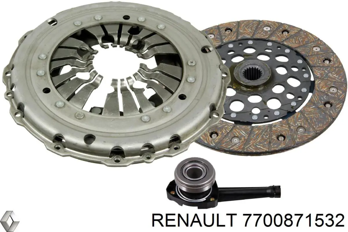 Купити 7700871532 Renault (RVI) Корзина зчеплення