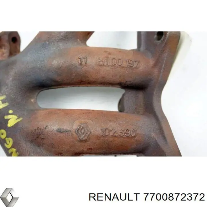 7700872372 Renault (RVI) Система випуску газів двигуна