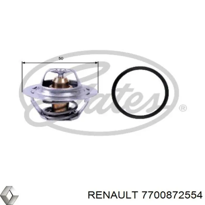 Термостат 7700872554 Renault (RVI)