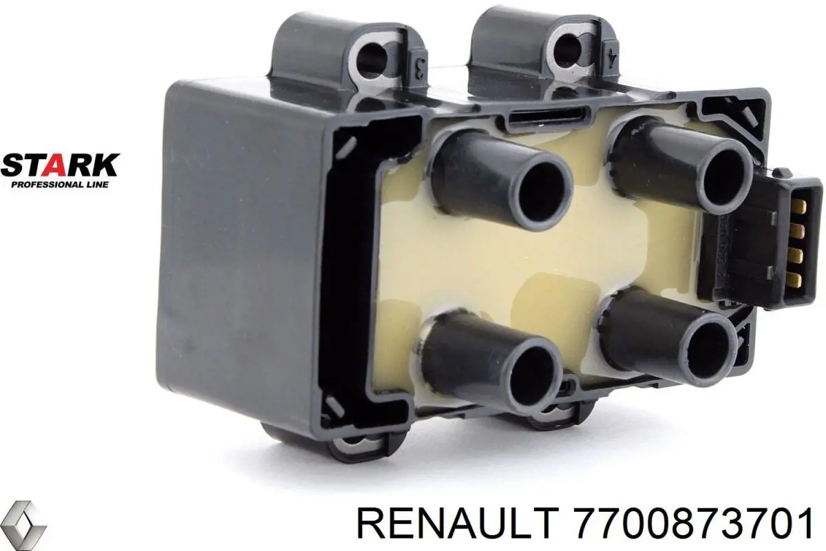 7700873701 Renault (RVI) котушка запалювання