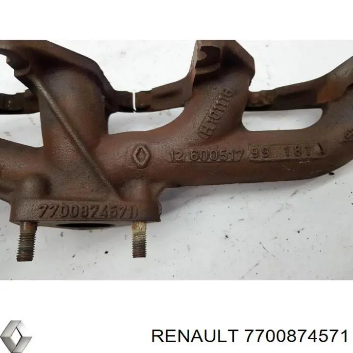Газопроводи (колектор випускний) Renault (RVI) 7700874571 ціна, від 6.33 USD