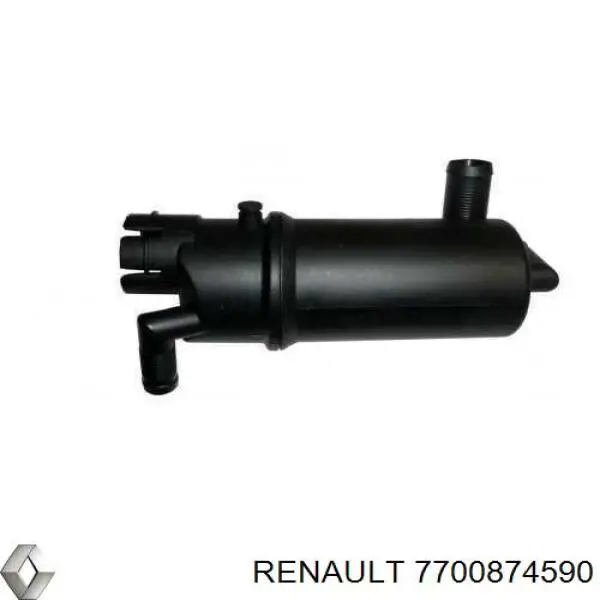 Насос-двигун омивача скла, переднього 7700874590 Renault (RVI)