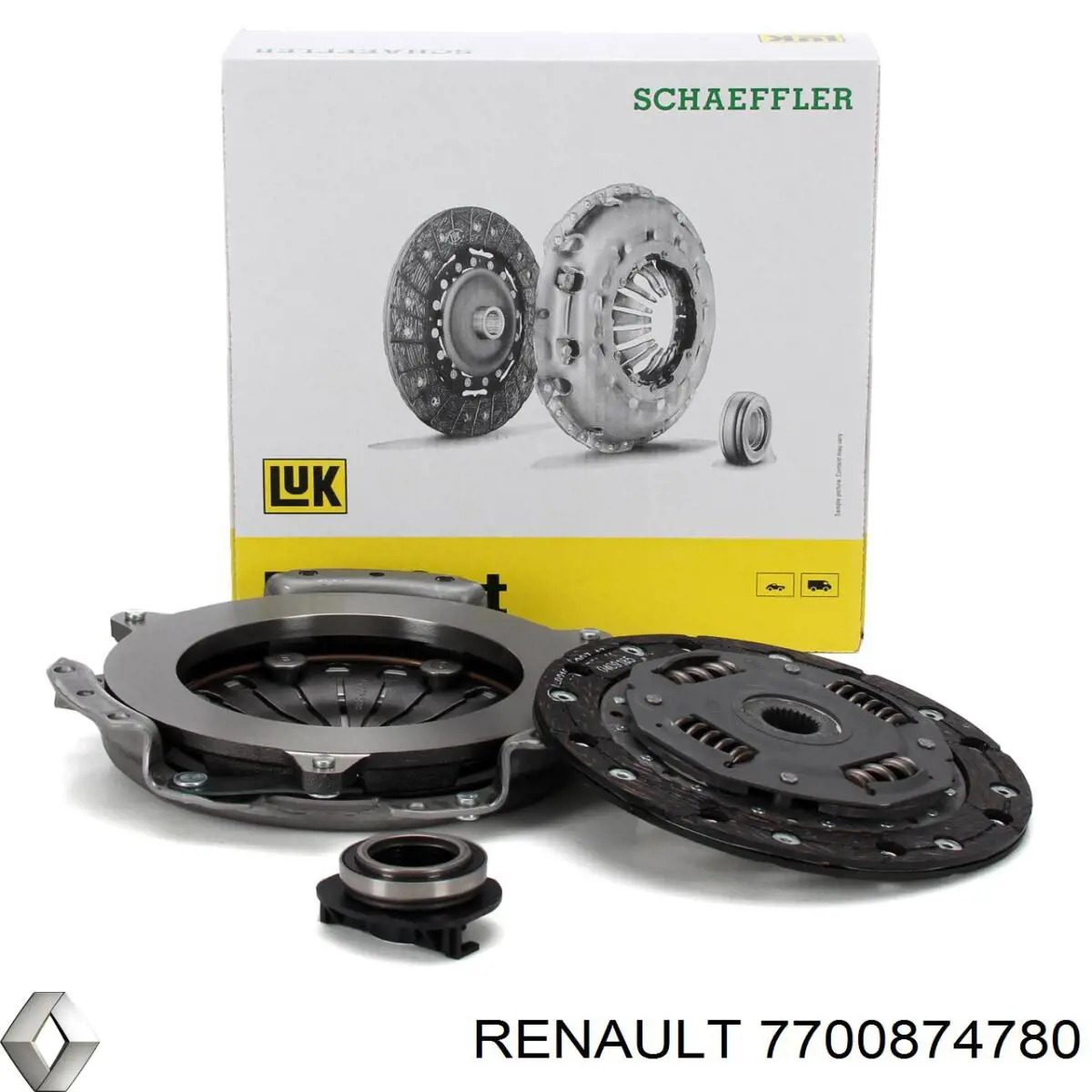 Підшипник вижимний зчеплення Renault (RVI) 7700874780