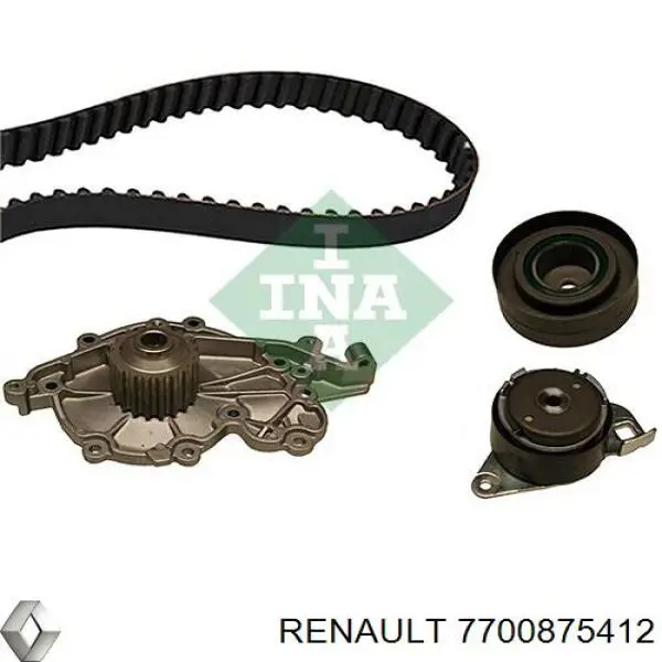 Зубчастий ремінь Renault (RVI) 7700875412 ціна, від 25.17 USD