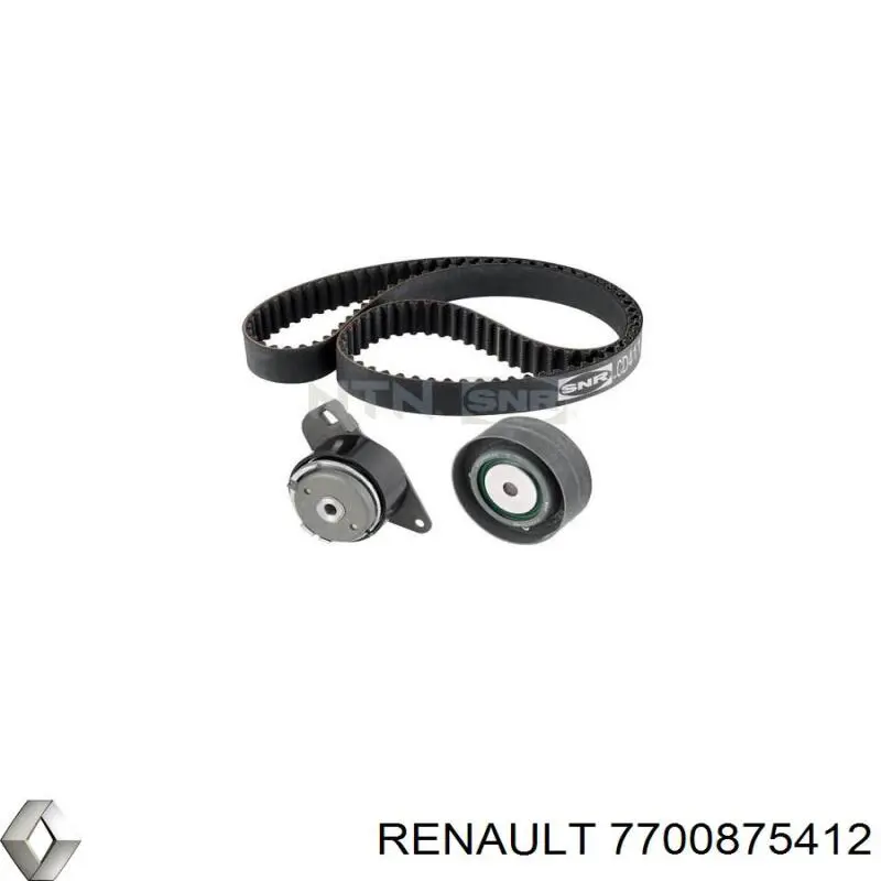 Ремінь ГРМ 7700875412 Renault (RVI)