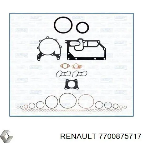 Прокладка головки блока циліндрів (ГБЦ) 7700875717 Renault (RVI)