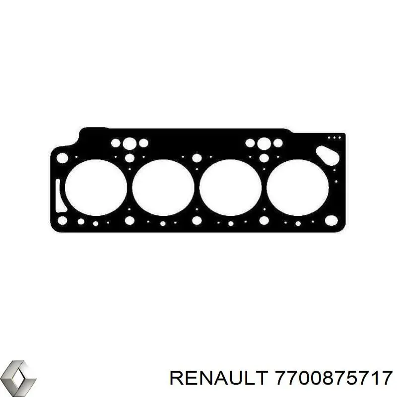 Прокладка ГБЦ Renault (RVI) 7700875717 ціна, від 18.88 USD