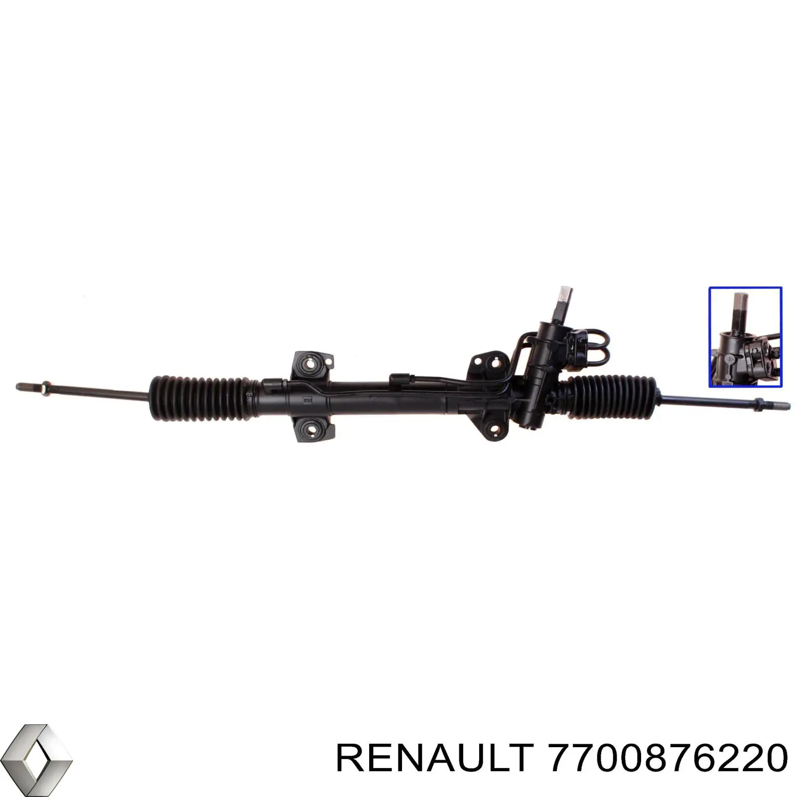 7701471732 Renault (RVI) Рейковий рульовий механізм