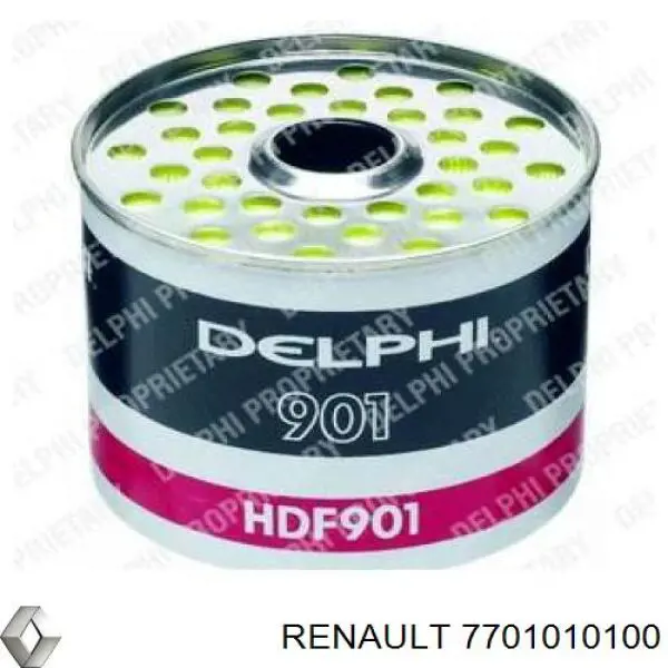 7701010100 Renault (RVI) фільтр паливний