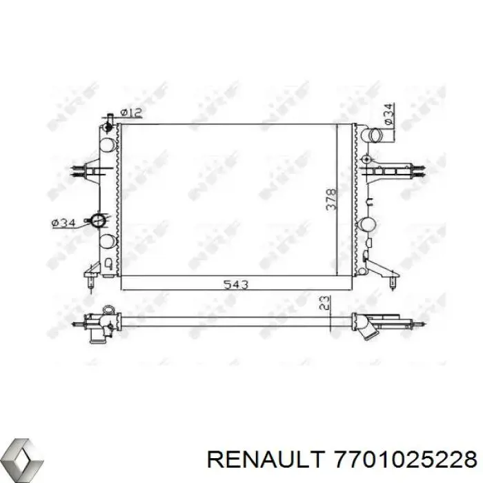 Автомобільний термостат Renault (RVI) 7701025228 ціна, від 57.44 USD