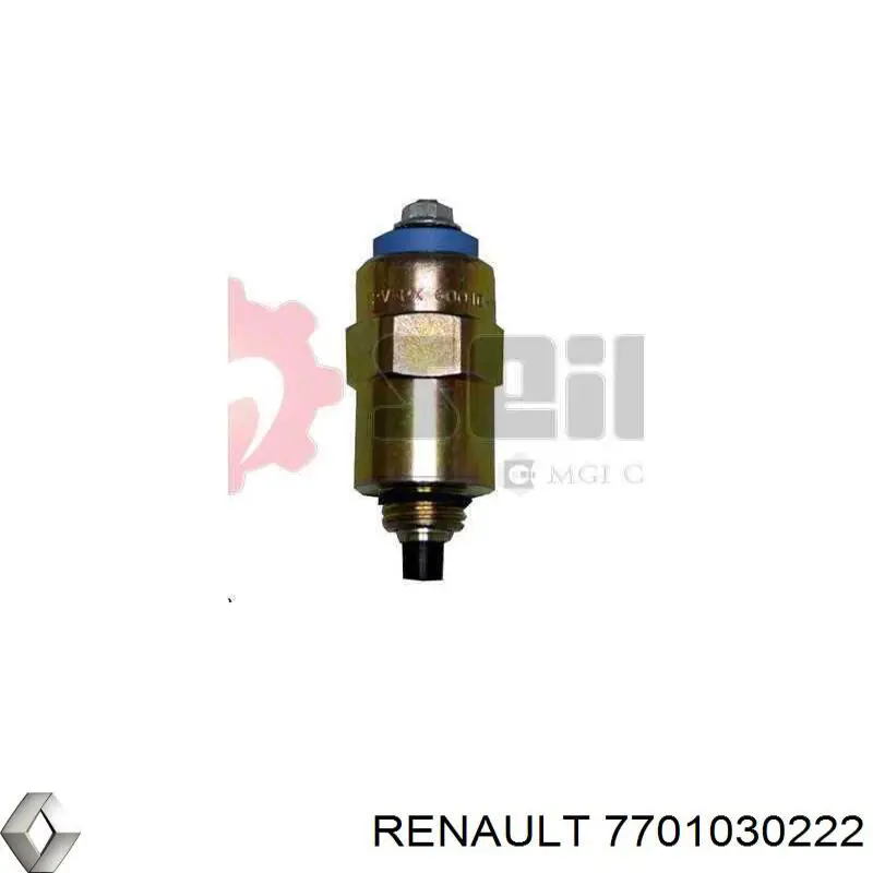 7701030222 Renault (RVI) клапан пнвт (дизель-стоп)