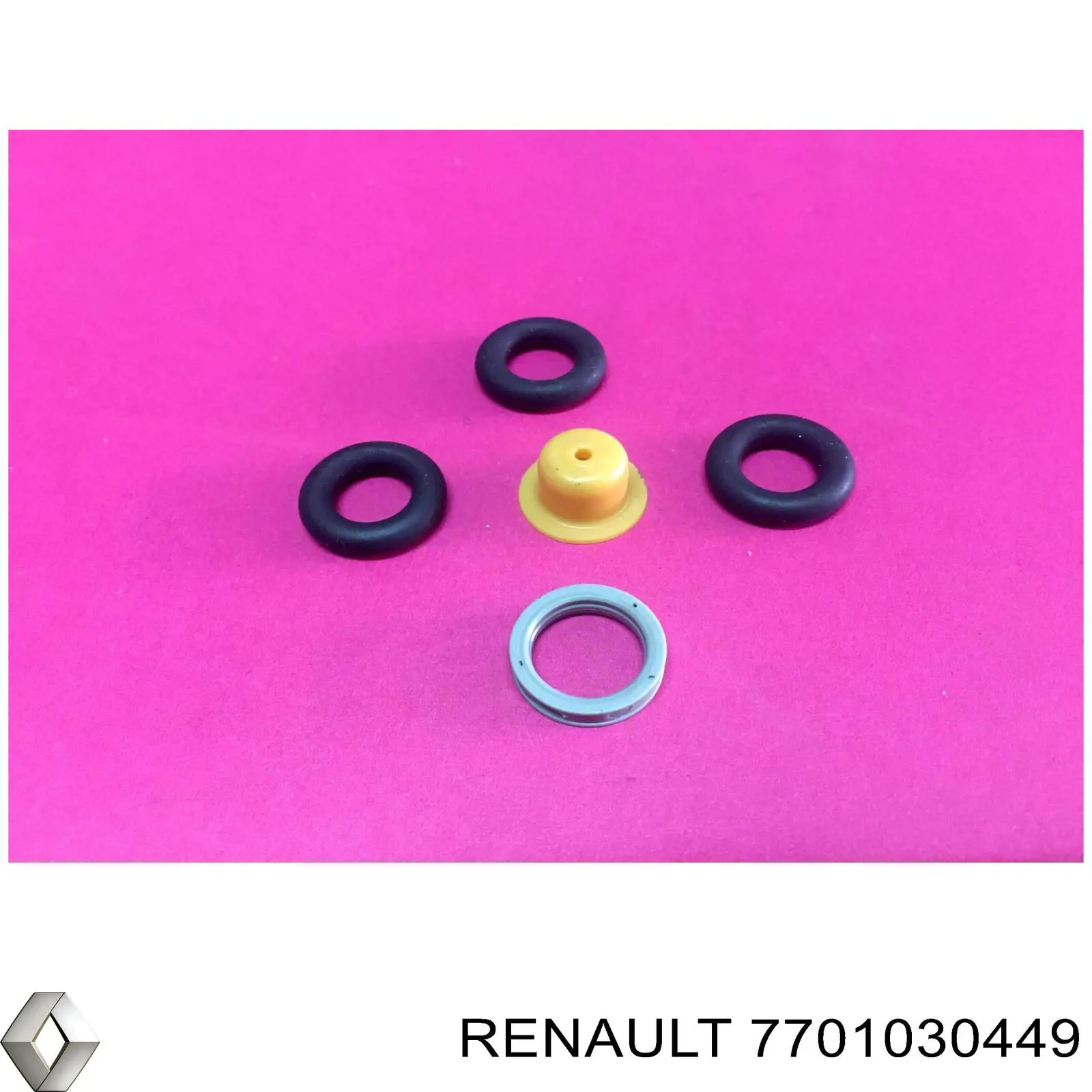 7701030449 Renault (RVI) кільце форсунки інжектора, посадочне