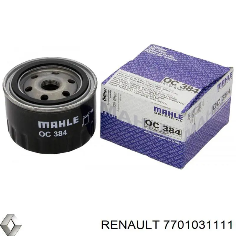 Купити 7701031111 Renault (RVI) Фільтр очищення масла відцентровий