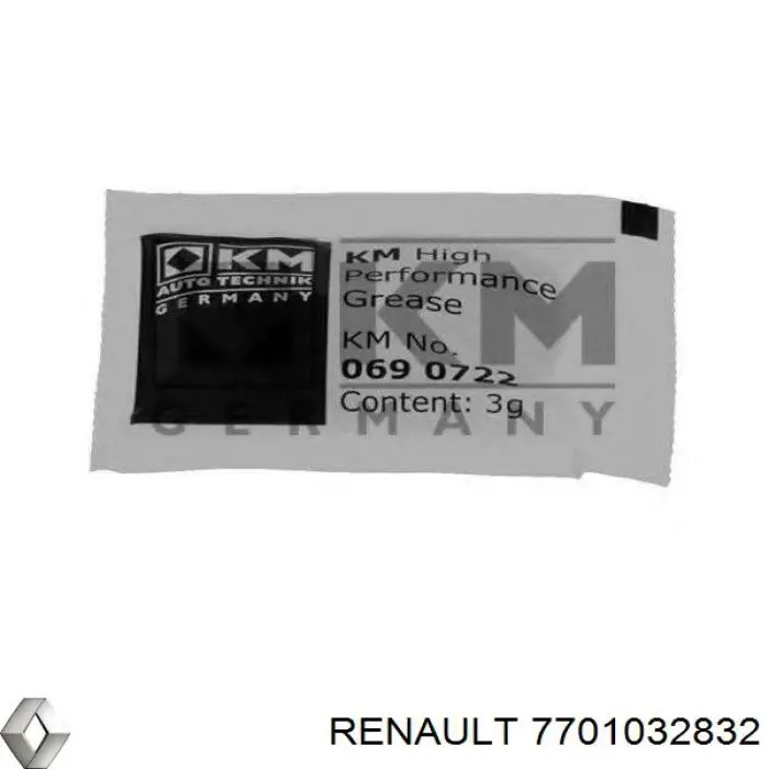 Мастило універсальне Renault (RVI) 7701032832 ціна, від 0.18 USD