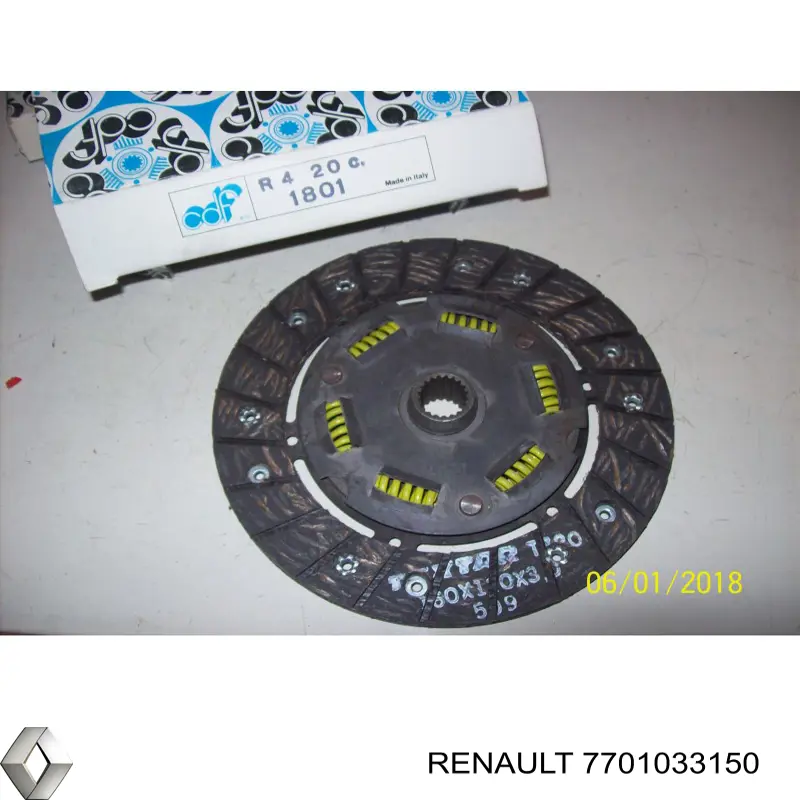 Купити 7701033149 Renault (RVI) Диск зчеплення