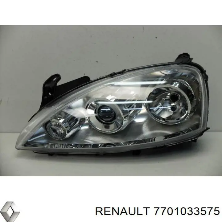 Купити 7701033575 Renault (RVI) Основна фара в зборі ліва