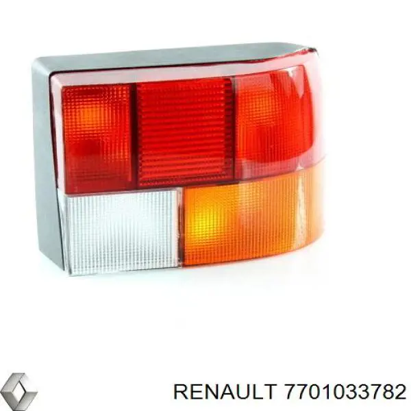 Скло заднього ліхтаря, правого Renault 19 1 (B53, C53) (Рено 19)