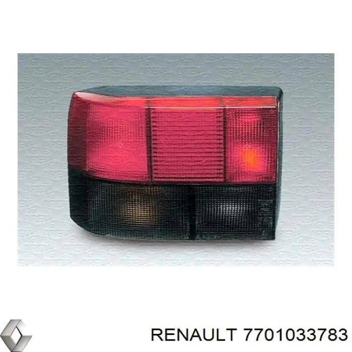 Ліхтар задній правий Renault 19 1 (B53, C53) (Рено 19)
