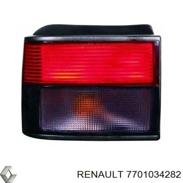 7701034282 Renault (RVI) Задній правий зовнішній ліхтар