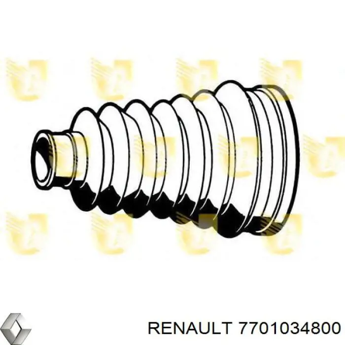 Пильник шарніра кутових швидкостей зовнішній передній Renault (RVI) 7701034800 ціна, від 8.93 USD
