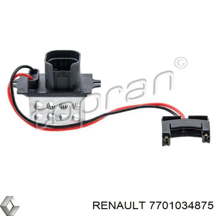 Реле обігрівача Renault (RVI) 7701034875