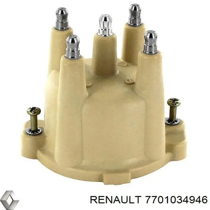 Кришка розподільника запалювання/трамблера 7701034946 Renault (RVI)