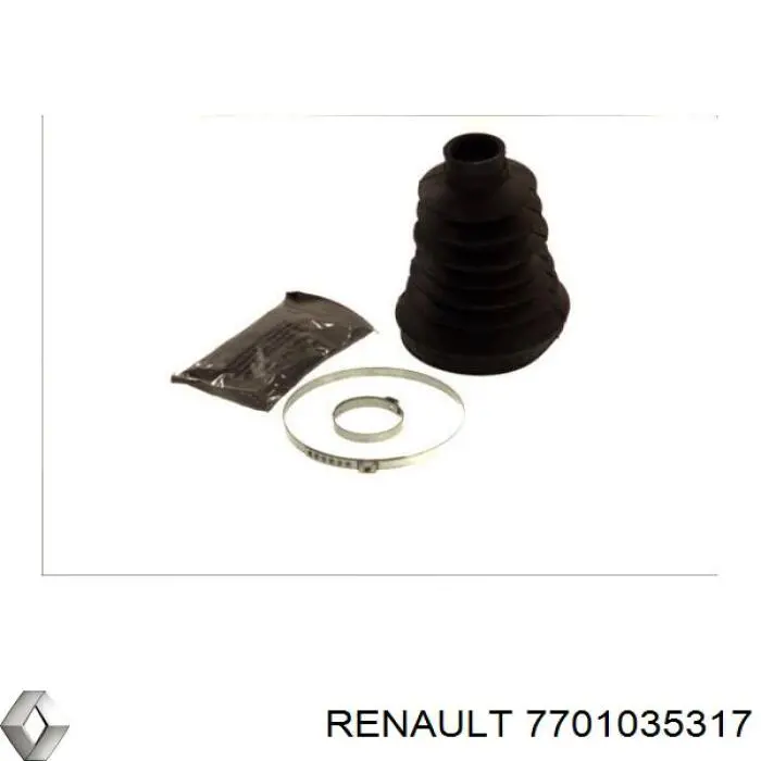 Купити 7701035317 Renault (RVI) Пильник шарніра приводу