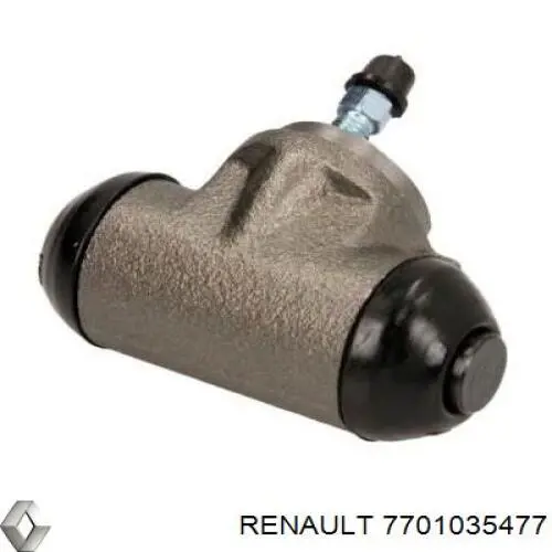 Циліндр гальмівний колісний/робочий, задній Renault (RVI) 7701035477 ціна, від 8.11 USD