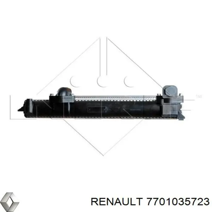 7701035723 Renault (RVI) Радіатор охолодження двигуна