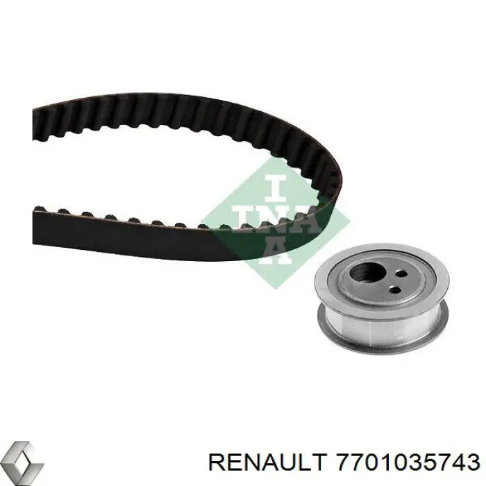 7701035743 Renault (RVI) ролик натягувача ременя грм