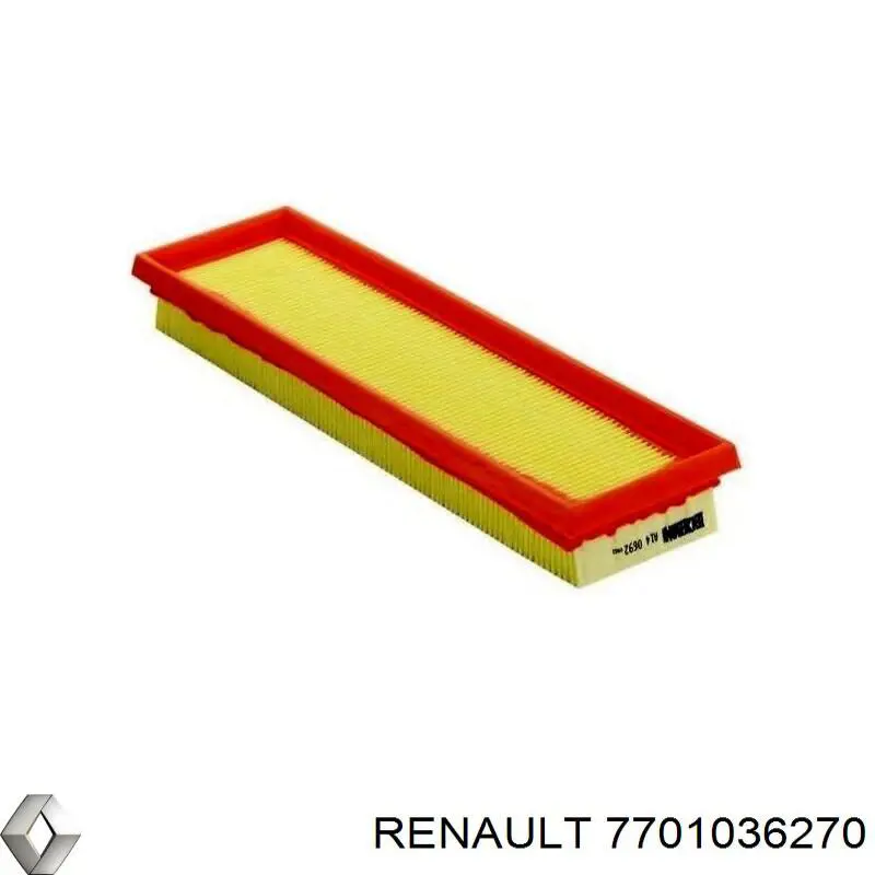 7701036270 Renault (RVI) фільтр повітряний