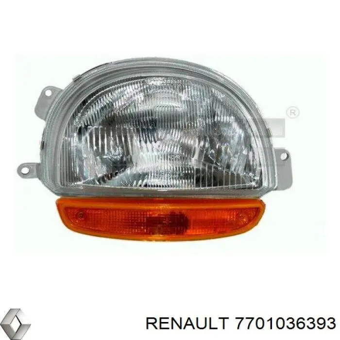 Фара ліва 7701036393 Renault (RVI)