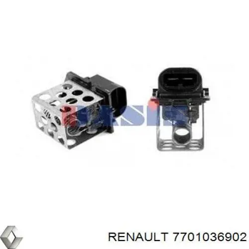 Купити 7701036902 Renault (RVI) Електродвигуни (електродвигун обігрівача) або розетка причепа штепсельная