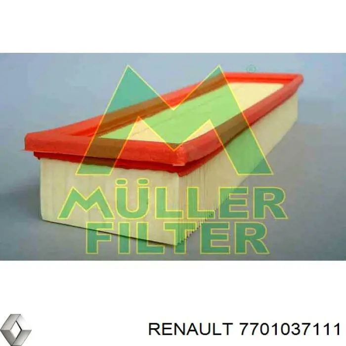 Елемент повітряного фільтра Renault (RVI) 7701037111 ціна, від 4.83 USD