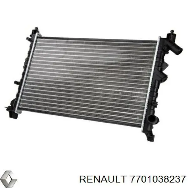 Радіатор основний Renault (RVI) 7701038237 ціна, від 60.01 USD