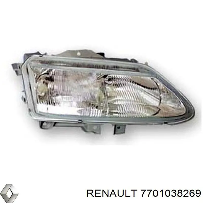 Фара ліва 7701038269 Renault (RVI)