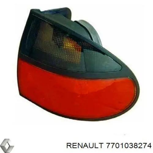 Ліхтар задній правий на Renault Laguna (BG0)