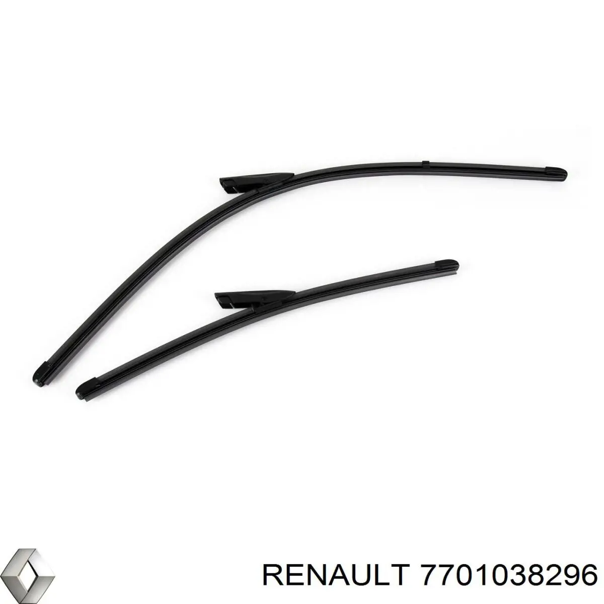 Щітка-двірник лобового скла, пасажирська Renault (RVI) 7701038296 ціна, від 3.72 USD