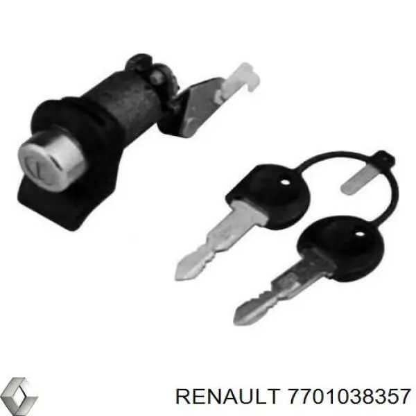 Личинка замка кришки багажника Renault 19 2 (D53, 853) (Рено 19)