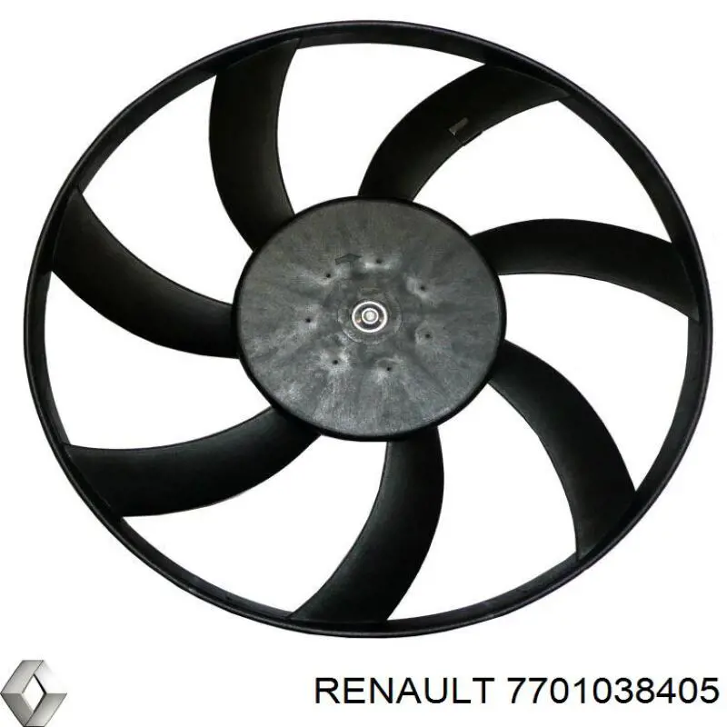 7701038405 Renault (RVI) Електродвигун вентилятора системи охолодження