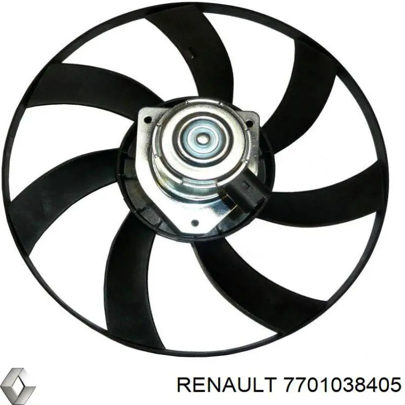 Двигун вентилятора системи охолодження Renault (RVI) 7701038405 ціна, від 25.01 USD