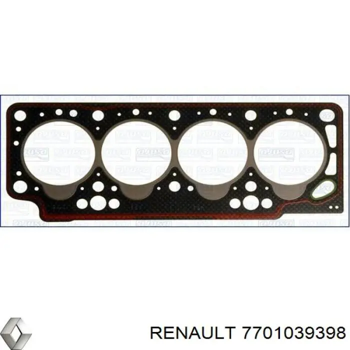 Купити 7701039398 Renault (RVI) Прокладка ГБЦ