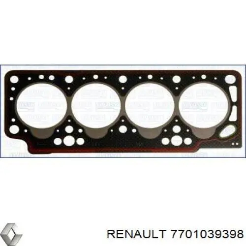 Прокладка ГБЦ Renault (RVI) 7701039398 ціна, від 12.68 USD