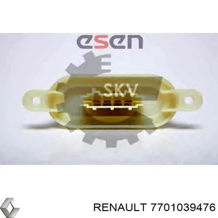 Резистор пічки 7701039476 Renault (RVI)