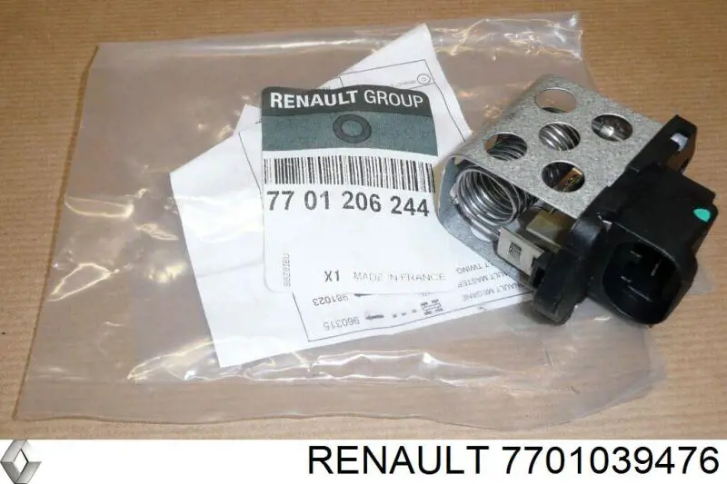Купити 7701039476 Renault (RVI) Їжак обігрівача