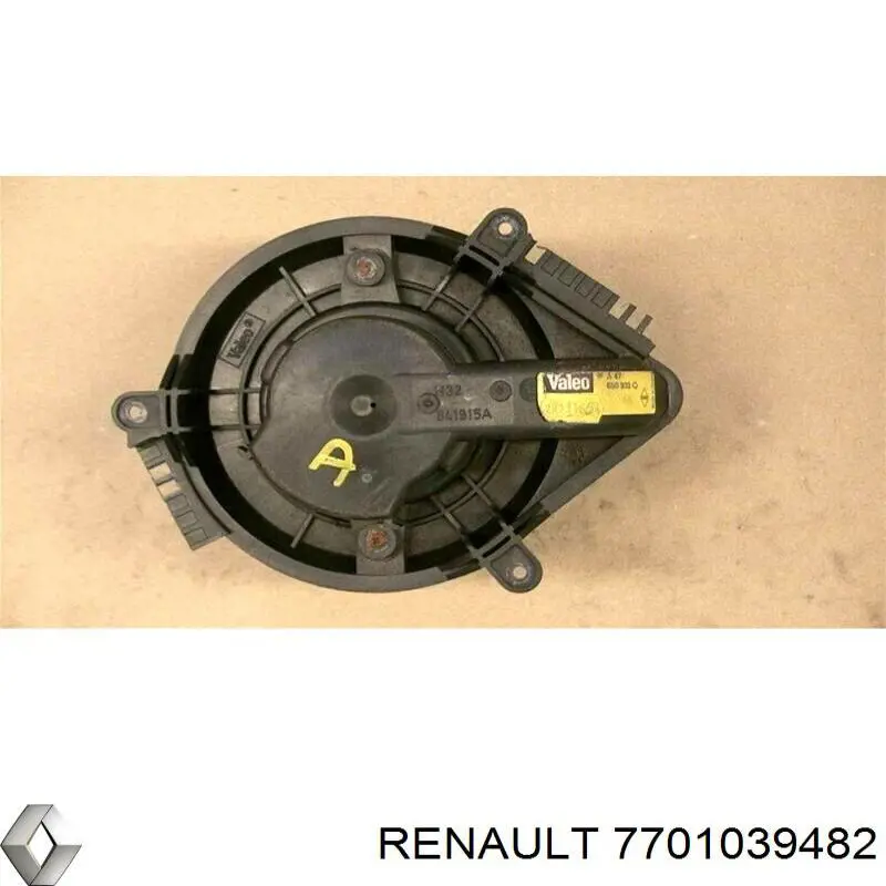 Купити 7701039482 Renault (RVI) Електродвигуни (електродвигун обігрівача) або розетка причепа штепсельная