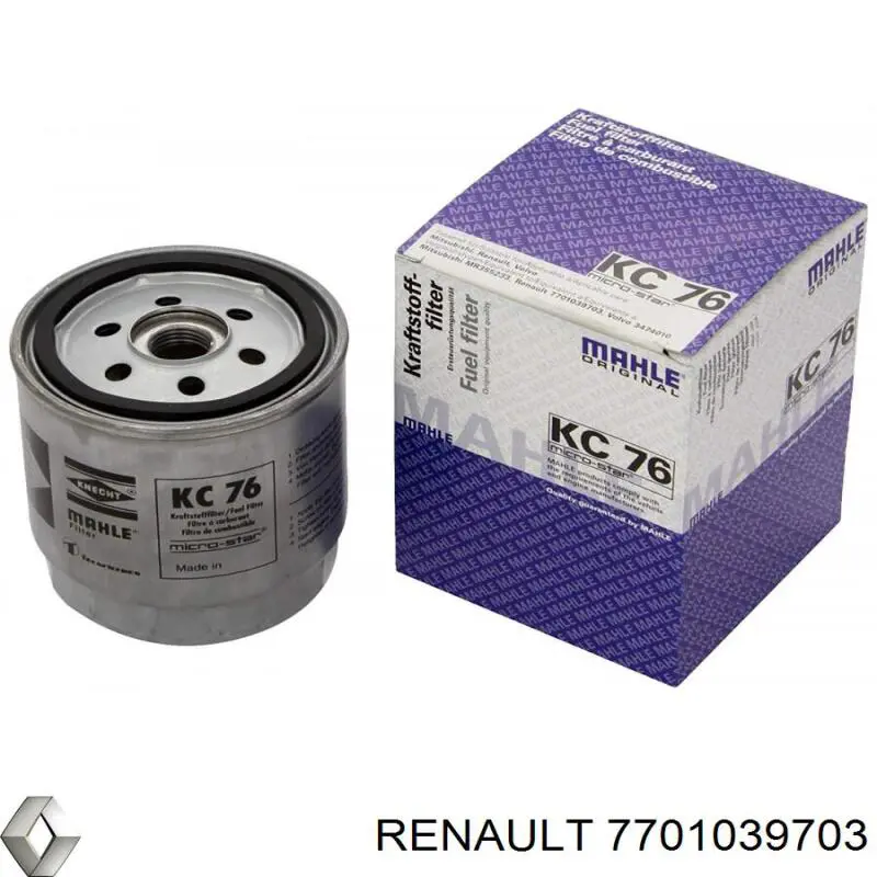 Фільтр тонкого очищення палива Renault (RVI) 7701039703 ціна, від 9.86 USD