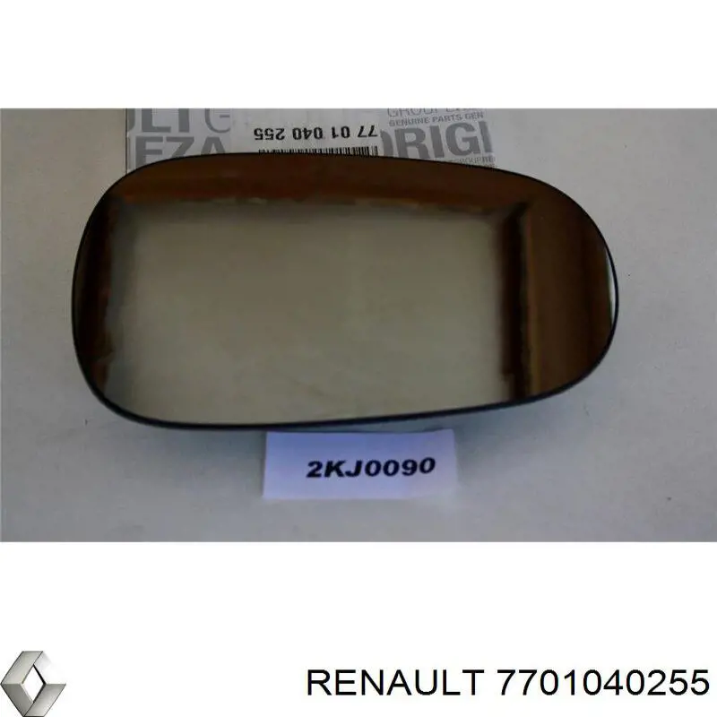 7701040255 Renault (RVI) Дзеркальний елемент дзеркала заднього виду