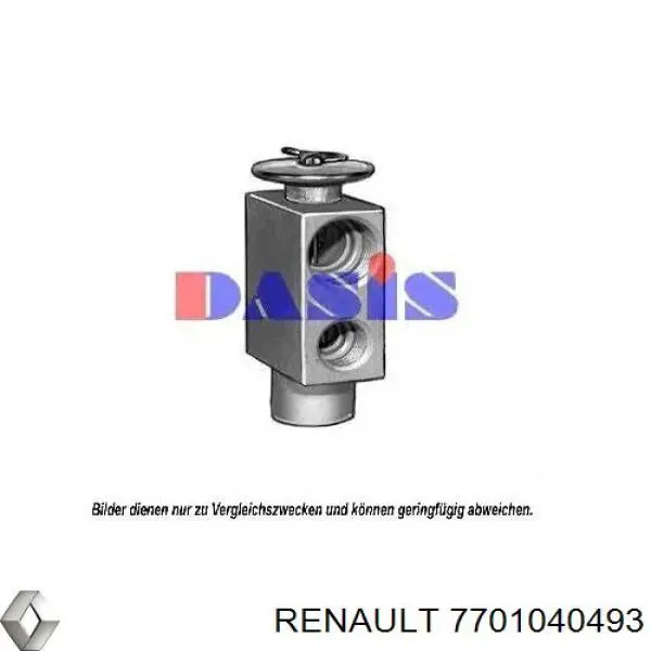 7701040493 Renault (RVI) клапан trv, кондиціонера
